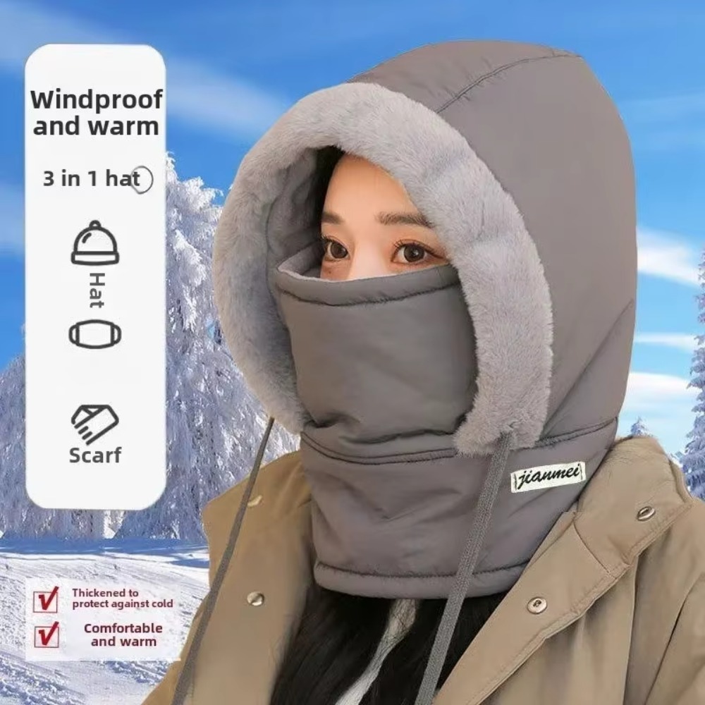 Balaclava Ski Mask - Cagoule coupe-vent pour temps froid, visière