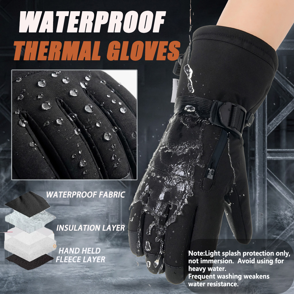 Snow Glove Insulated - Gants de ski d'hiver pour hommes