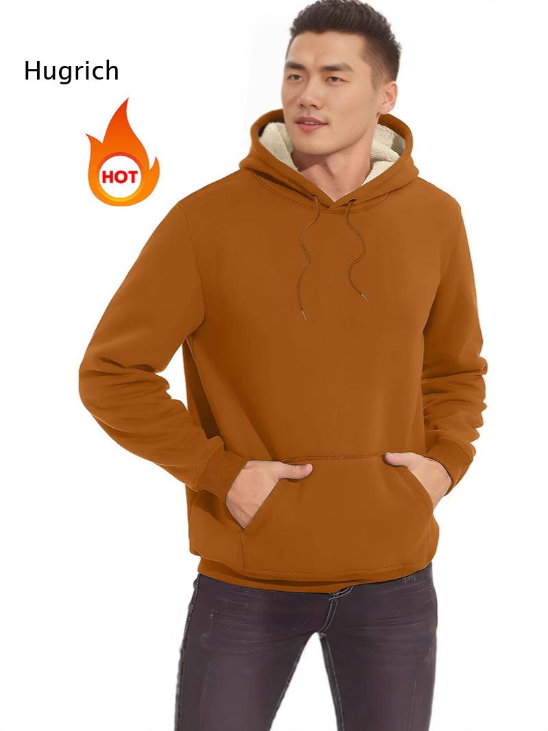 Sweat à capuche pour homme, do - Sherpa Hoodie Fleece avis et prix
